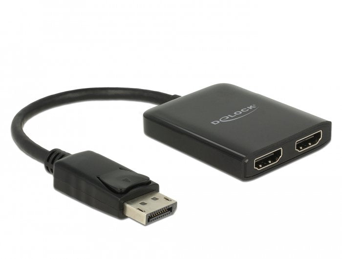 Delock Splitter Displayport 1.2 Macho > 2 X Hdmi Hembra