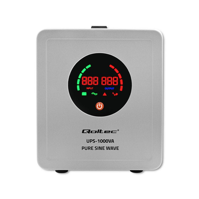Qoltec Pure Sine Wave Sistema De Alimentación Ininterrumpida (Ups) Línea Interactiva