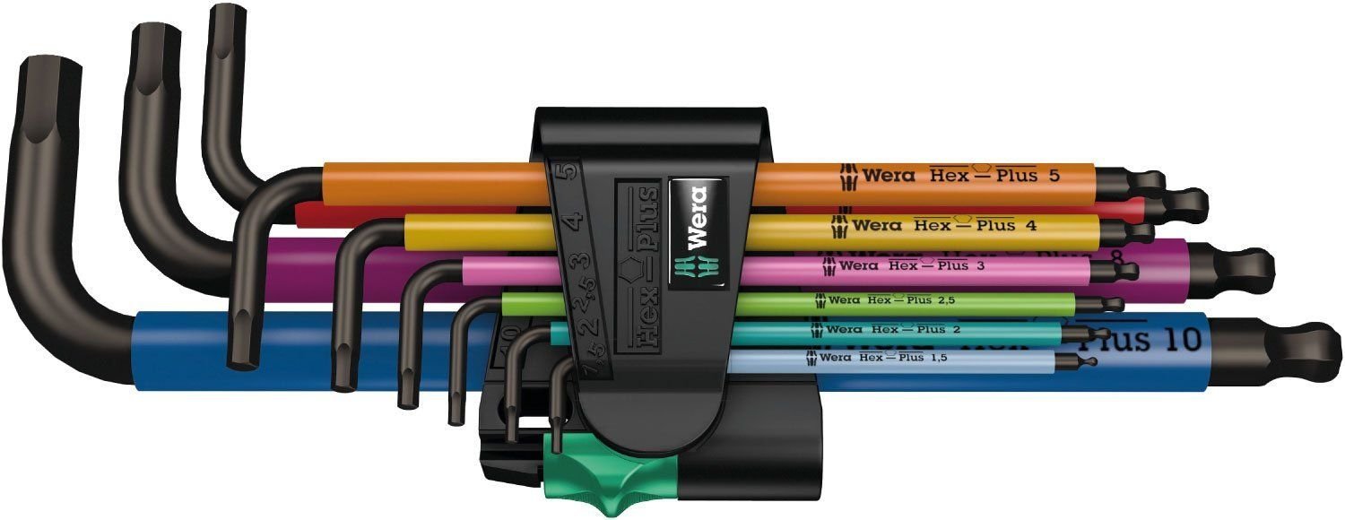 Wera 05022669001 Llave Hexagonal Juego De Llaves Allen Métrico 9 Pieza(S)