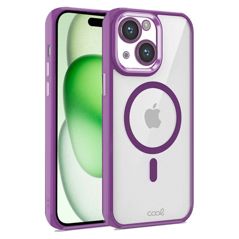Funda Cool Iphone 15 Plus Magnetica Violeta