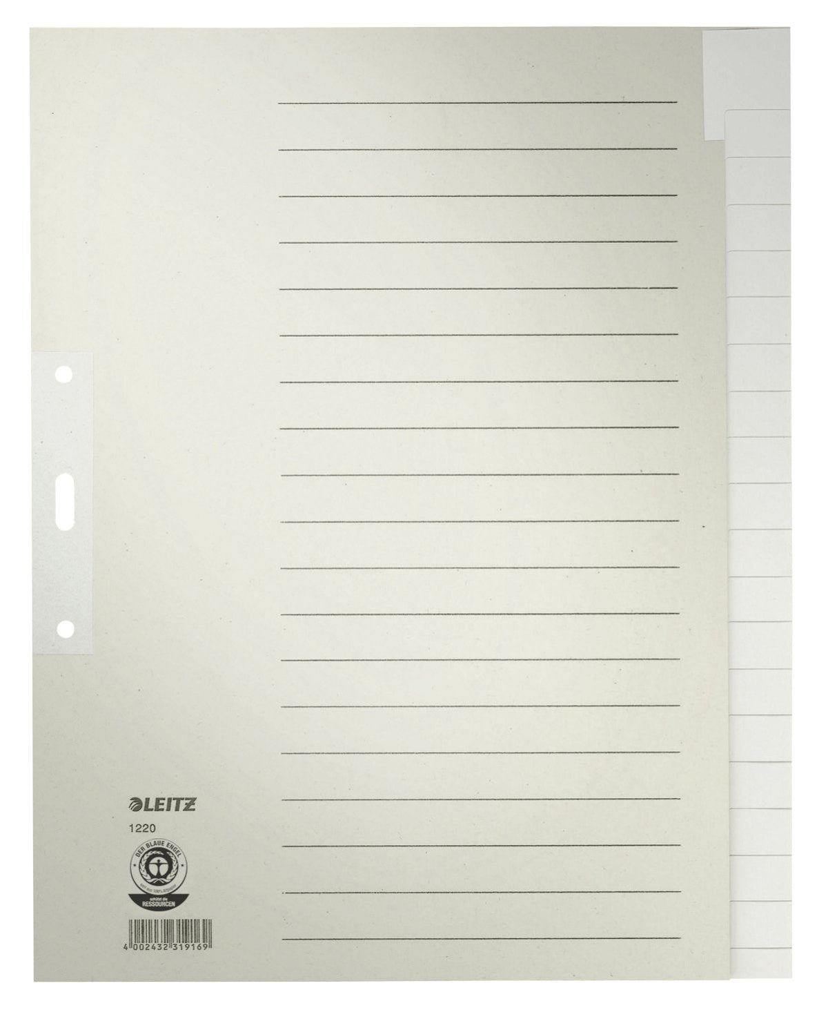 Esselte Leitz Separador - 20 Piezas - Para A4 Maxi