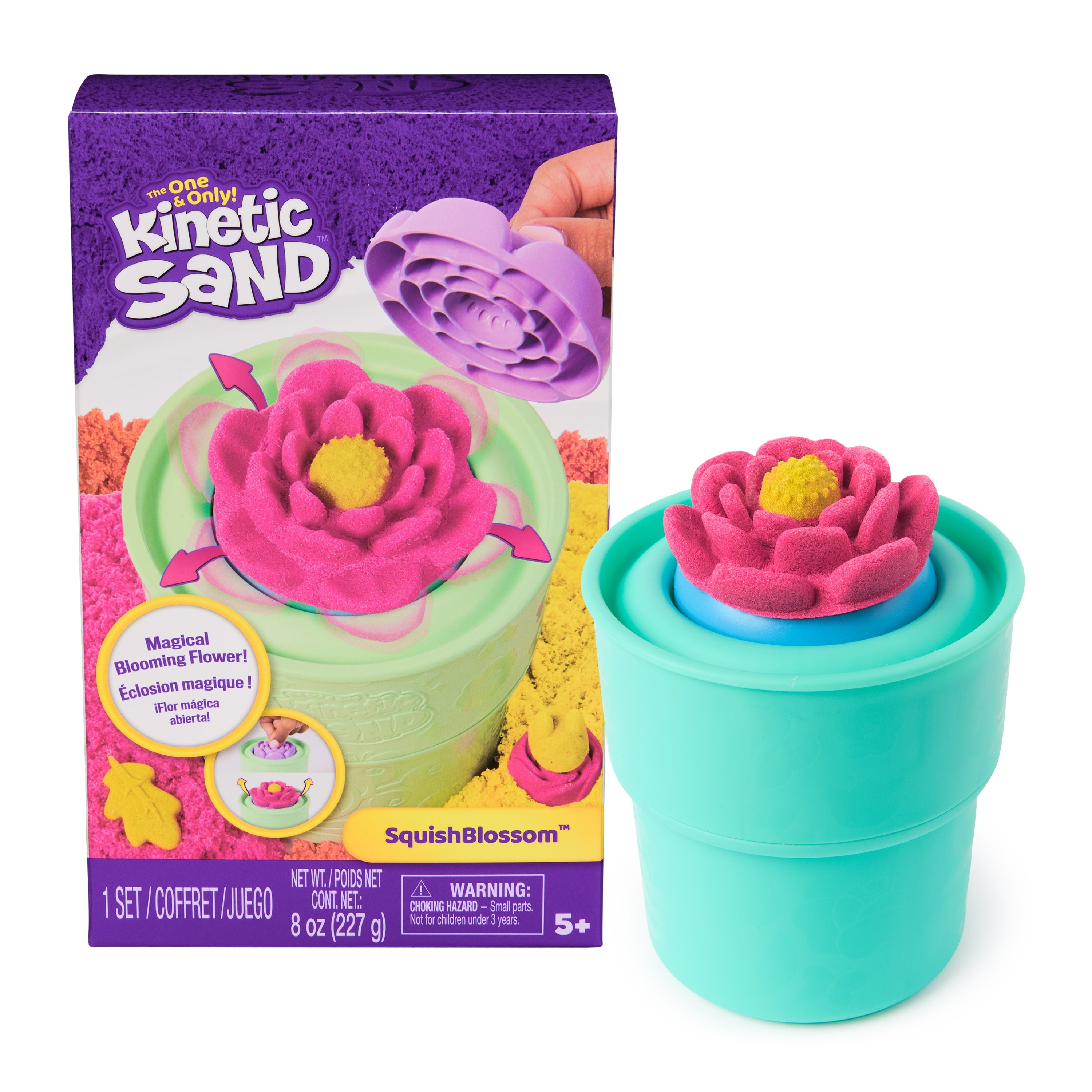 EAN 0681147043015 - Kinetic Sand KNS ACK Squish Blossom MX GML imagen 1