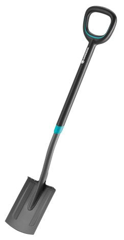 EAN 4078500042826 - Gardena 17011-20 pala y paleta Pala de metal con cabeza puntiaguda ergonómica para drenaje Acero Negro imagen 1