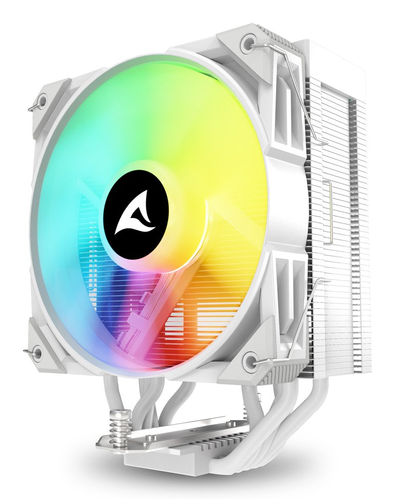 EAN 4044951042036 - Sharkoon A50 RGB Procesador Refrigerador de aire 12 cm Blanco 1 pieza(s) imagen 3