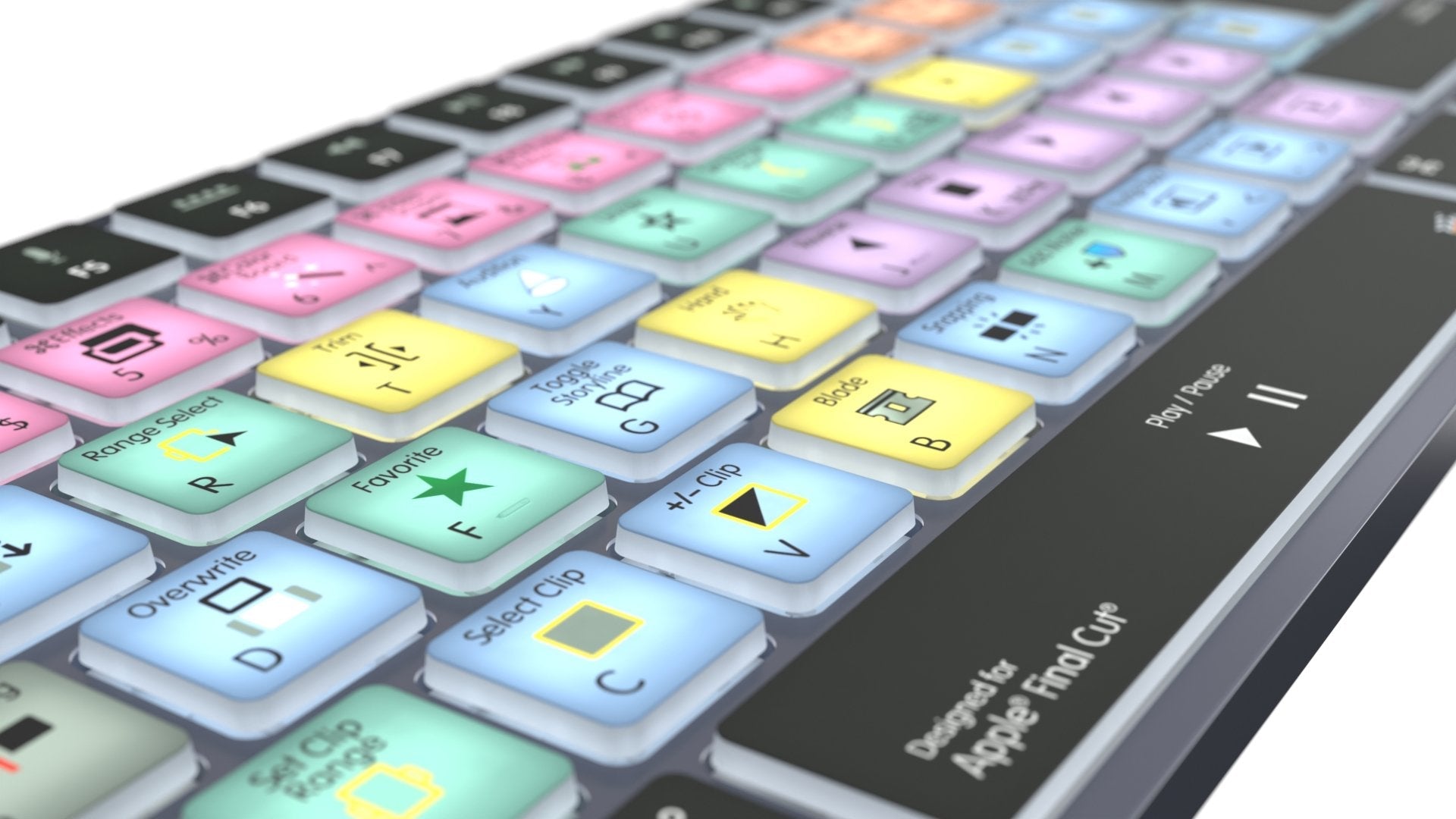 Logickeyboard Apple Final Cut Pro X Titan Uk (Mac)