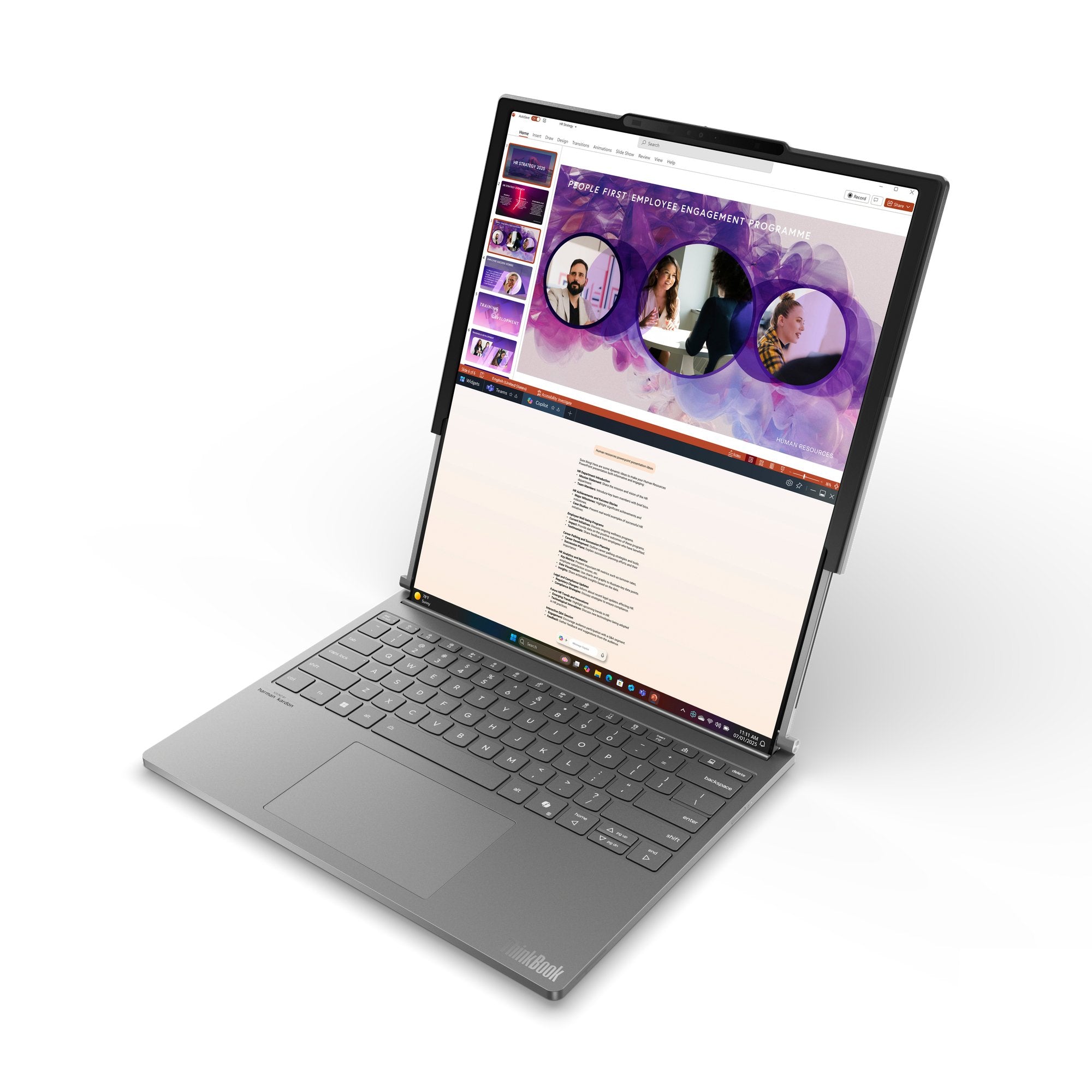 EAN 0199271076170 - Lenovo ThinkBook Plus G6 Rollable Copilot+ PC Intel Core Ultra 7 258V Portátil 35,6 cm (14") 32 GB LPDDR5 imagen 11