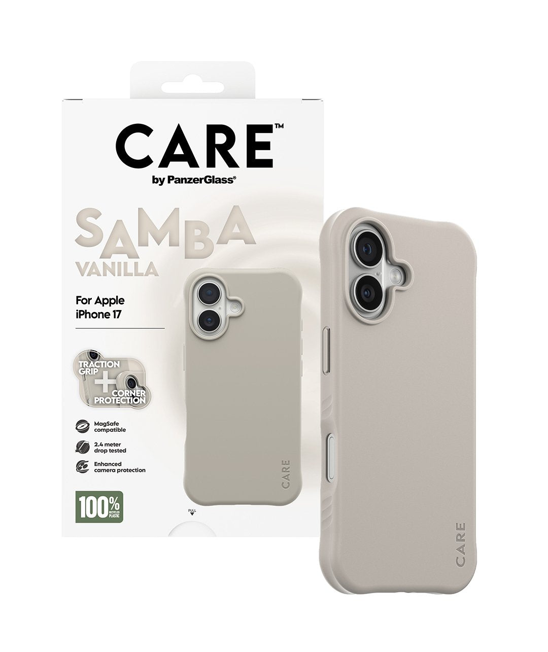 Care Case Fashionable Magsafe Iphone 17 Vanilla