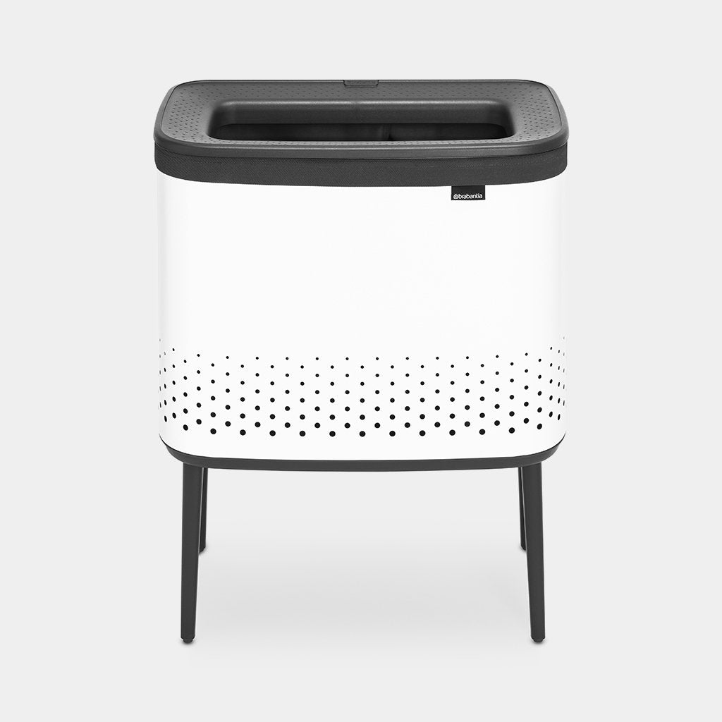 EAN 8710755200502 - Brabantia 200502 cesto para ropa 60 L Rectangular MDF Blanco imagen 3