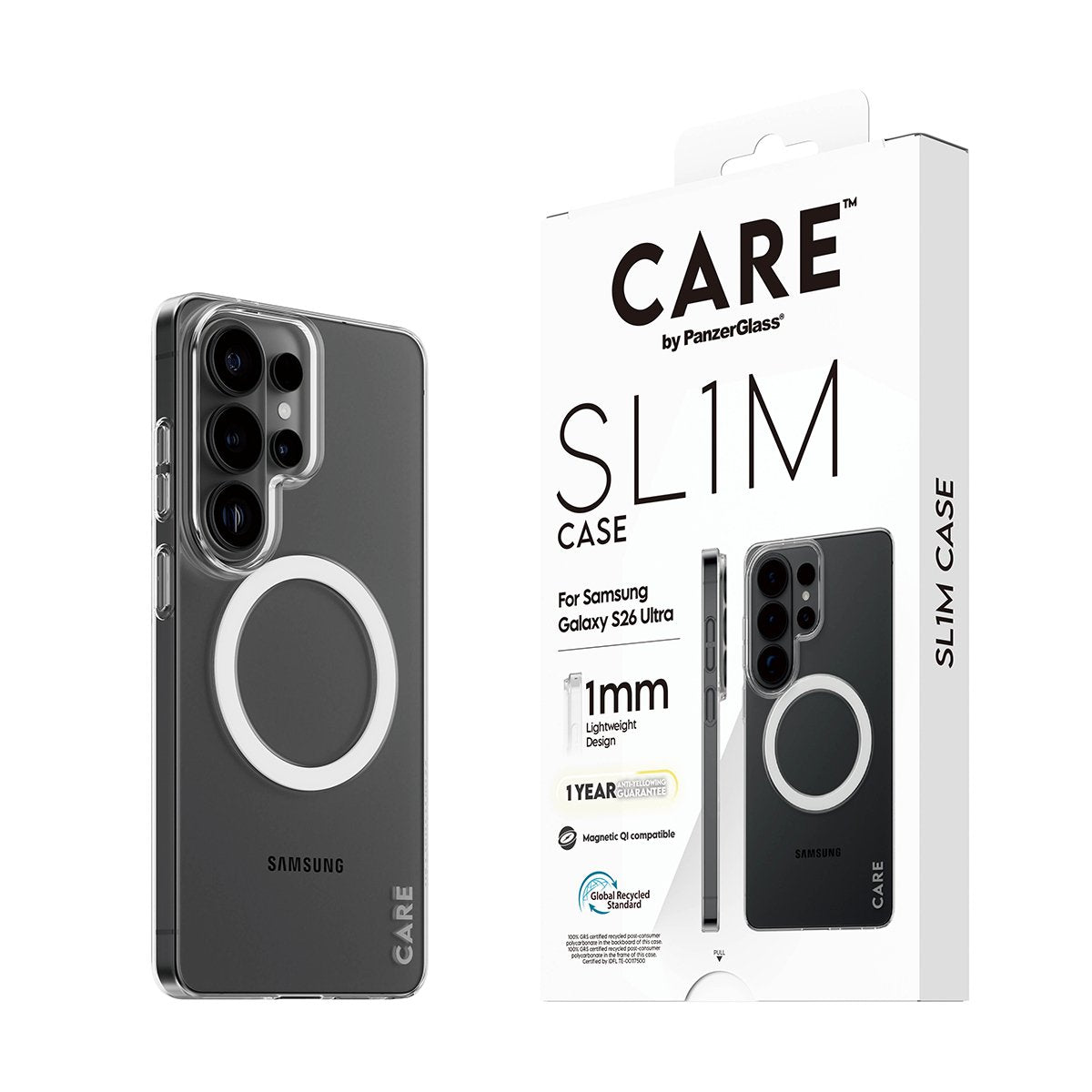 Panzerglass Care Sl1m Case Transparent Samsung Galaxy S26 Ultra
