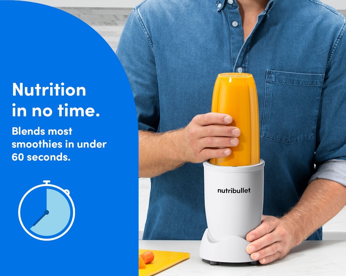 EAN 8006447002500 - NutriBullet Pro 900 0,9 L Licuadora de vaso 900 W Blanco imagen 6