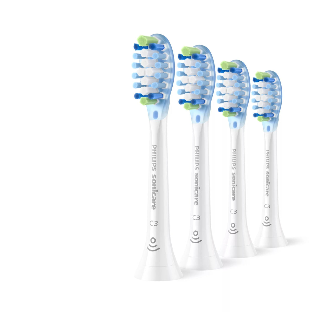 EAN 8720689035859 - Philips HX9044/87 cepillo de cabello 4 pieza(s) Blanco imagen 1