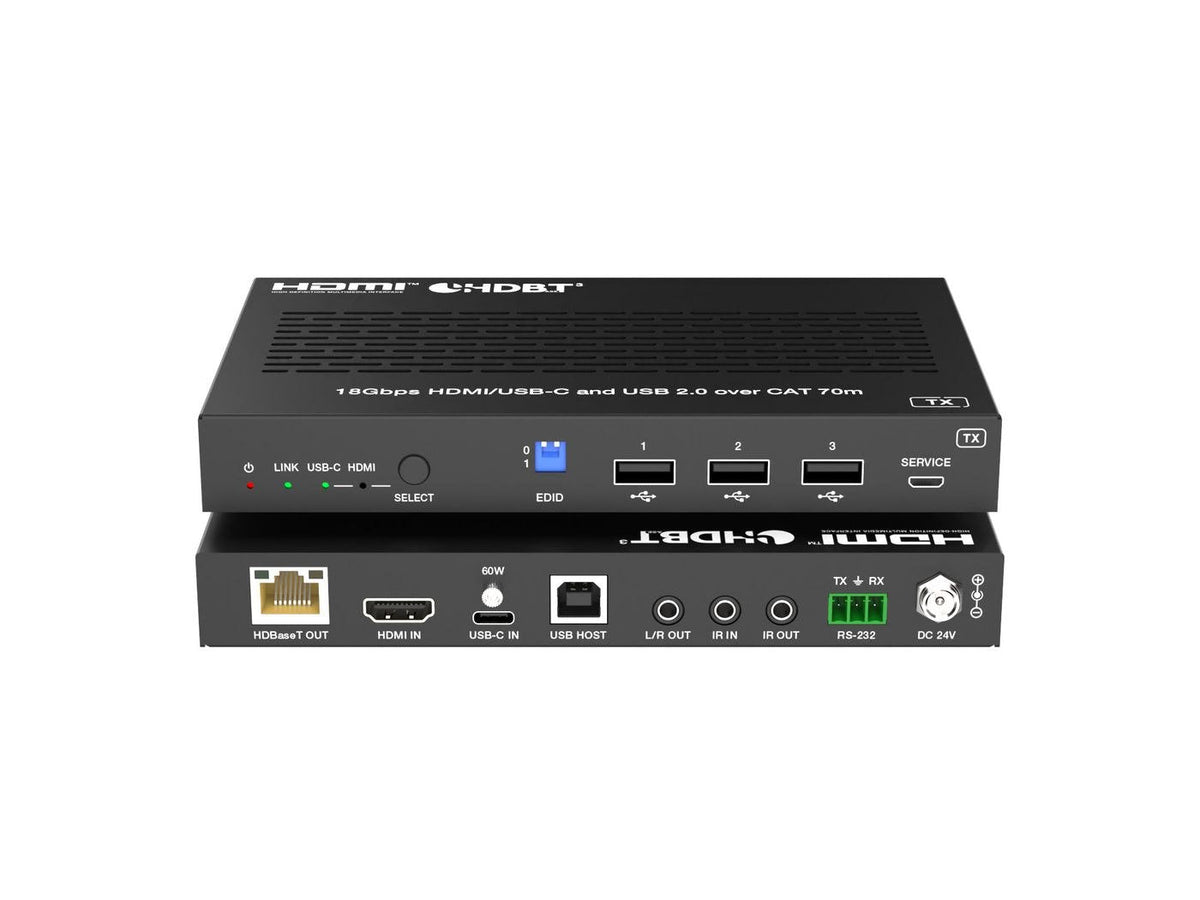4k Extender Hdmi And Usb-C To Hdmi+Usb2.0 Vlhub121-Ext