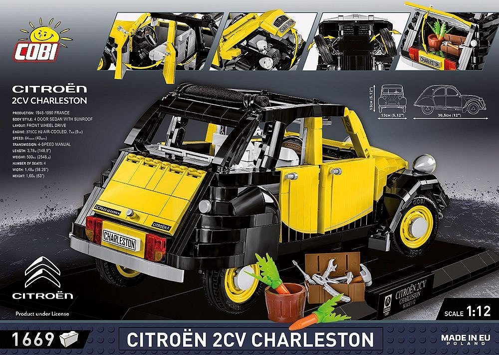 Cobi Citroen 2cv Charleston Executive Edition (Massstab 1:12) Cobi-24340