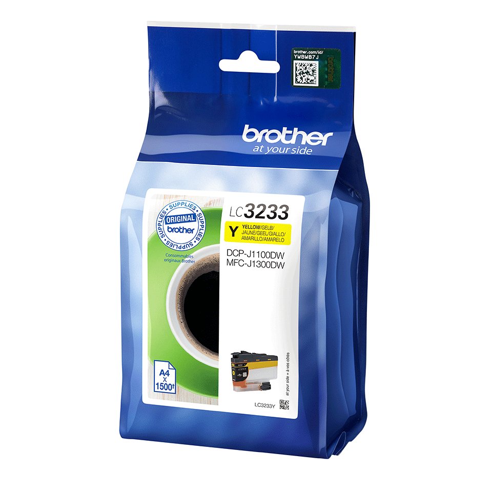 EAN 4977766789387 - Brother LC3233Y cartucho de tinta 1 pieza(s) Original Amarillo imagen 2