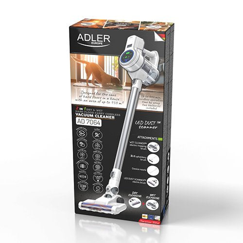 EAN 5905575905130 - Adler AD 7064 aspiradora de mano Blanco Sin bolsa imagen 21