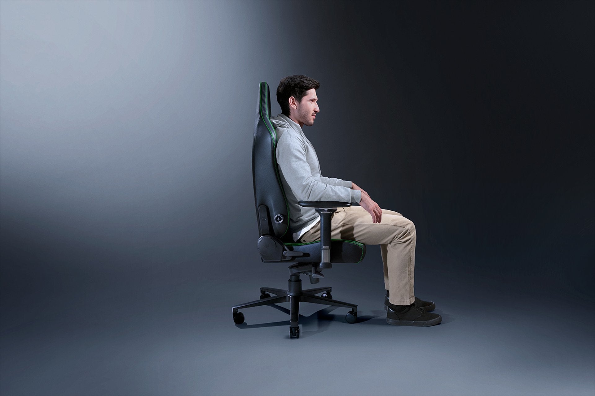 EAN 8886419354536 - Razer Iskur V2 Butaca para jugar Asiento acolchado Gris imagen 6