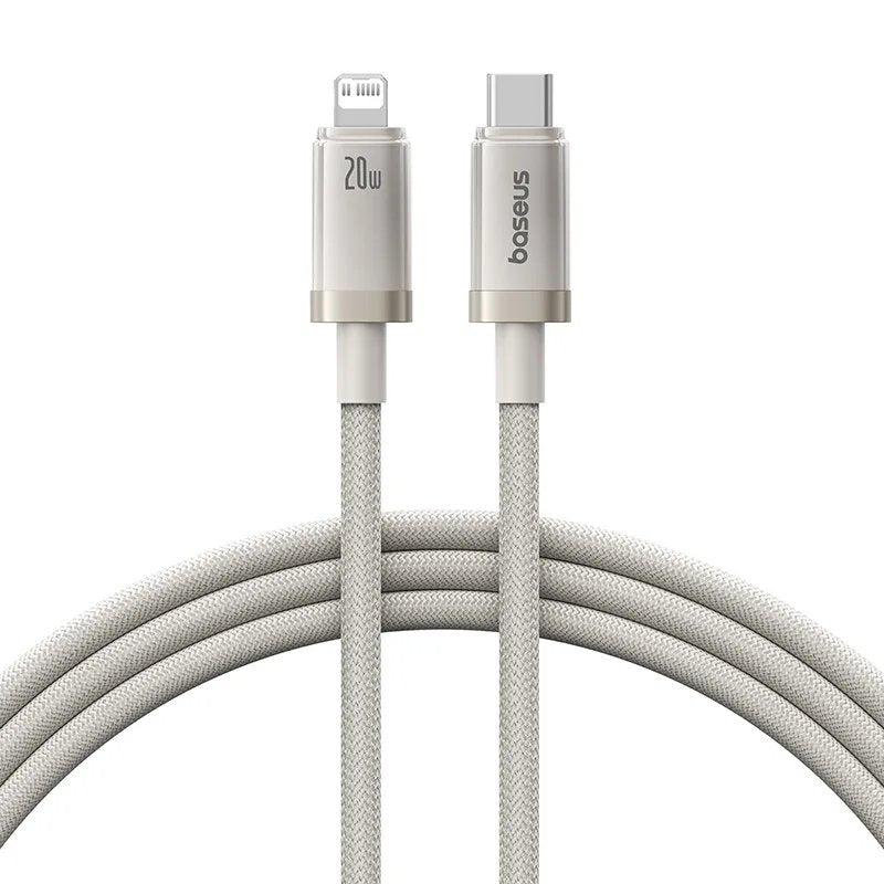 Titanium Alloy Fast Charging Cable Type-C To Ip 20w 1m Galaxy Titanium Gold