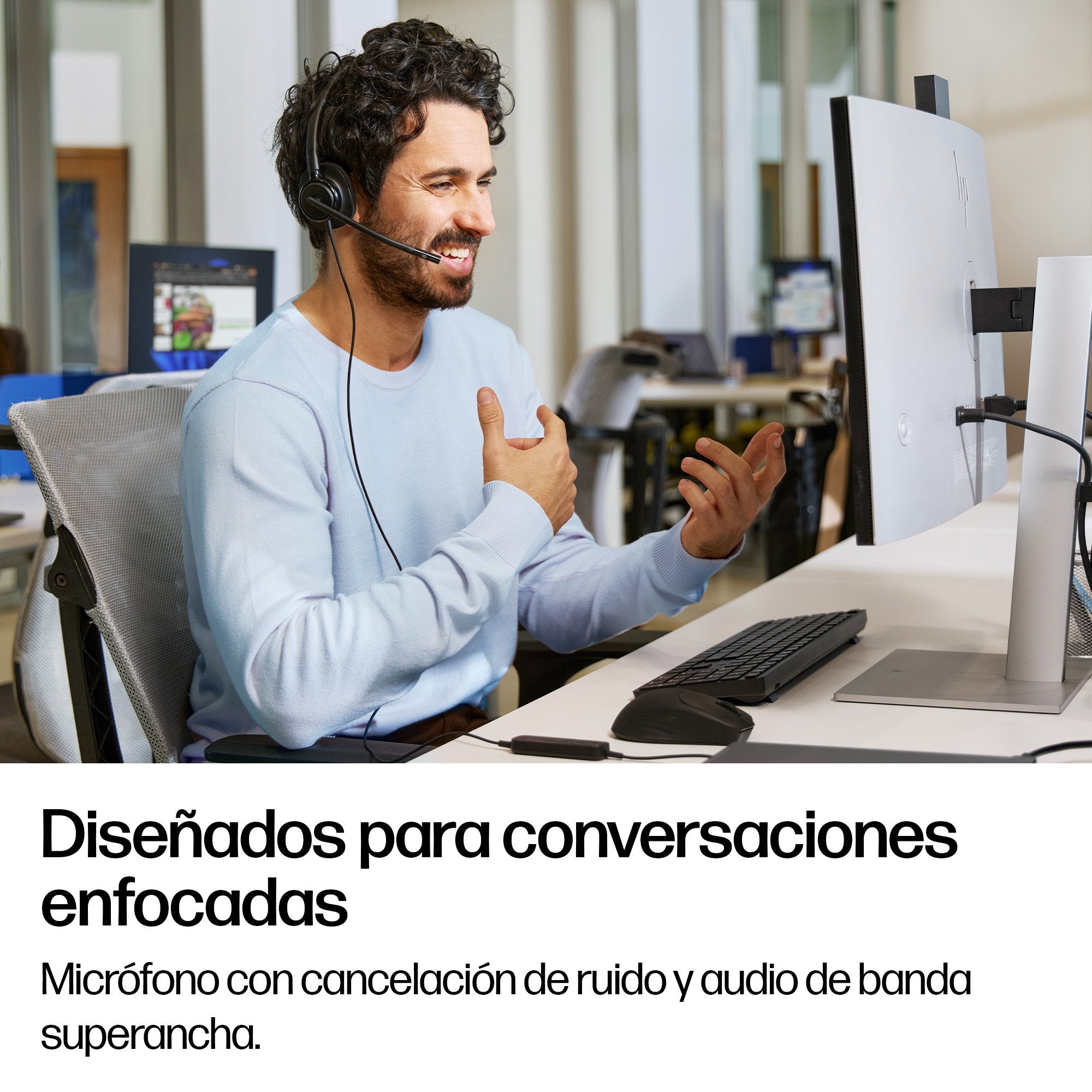 EAN 0199251820328 - HP Poly POLY MISSION 425 USB HS CL WW Negro imagen 7