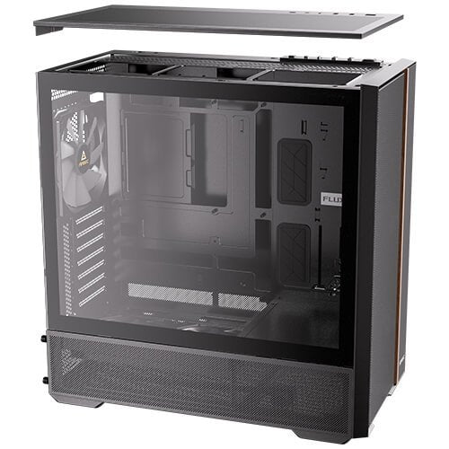 Caja Antec Flux Rear Atx Argb Negra