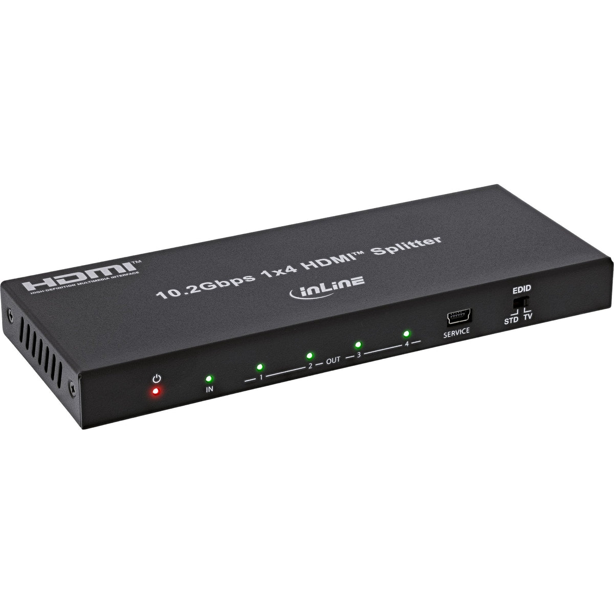 Splitter Hdmi 4 Puertos 4k 30hz Inline