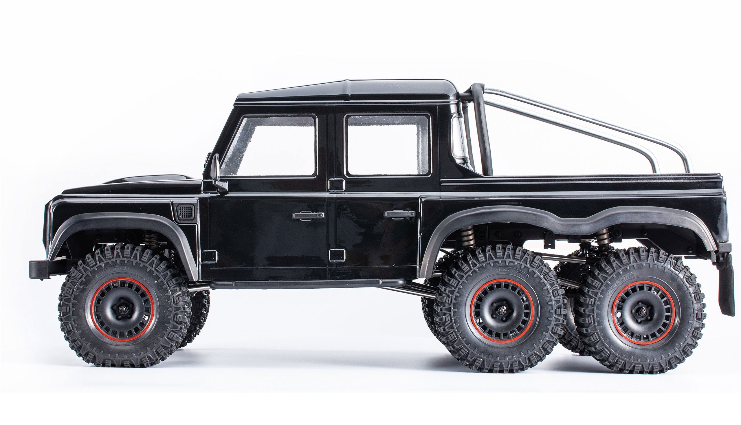 EAN 4260677959131 - Amewi AMXRock RCX103B Scale Crawler 6x6 Pick-Up 1:10ARTR modelo controlado por radio Camión oruga Motor e imagen 2