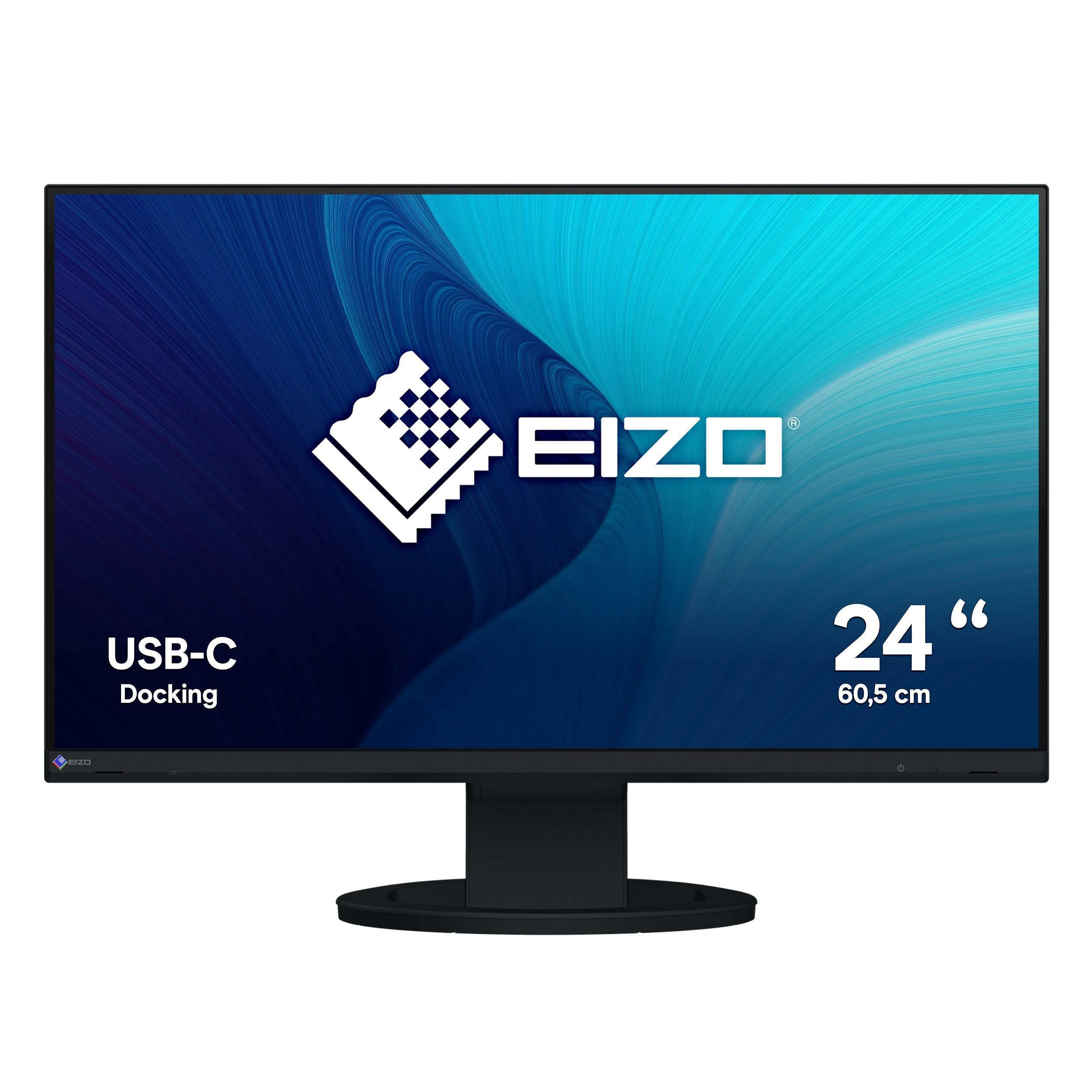Monitor Eizo 60.5cm (23,8") Ev2480-Bk 16:09 Dvi+Hdmi+Dp+Usb-C Black