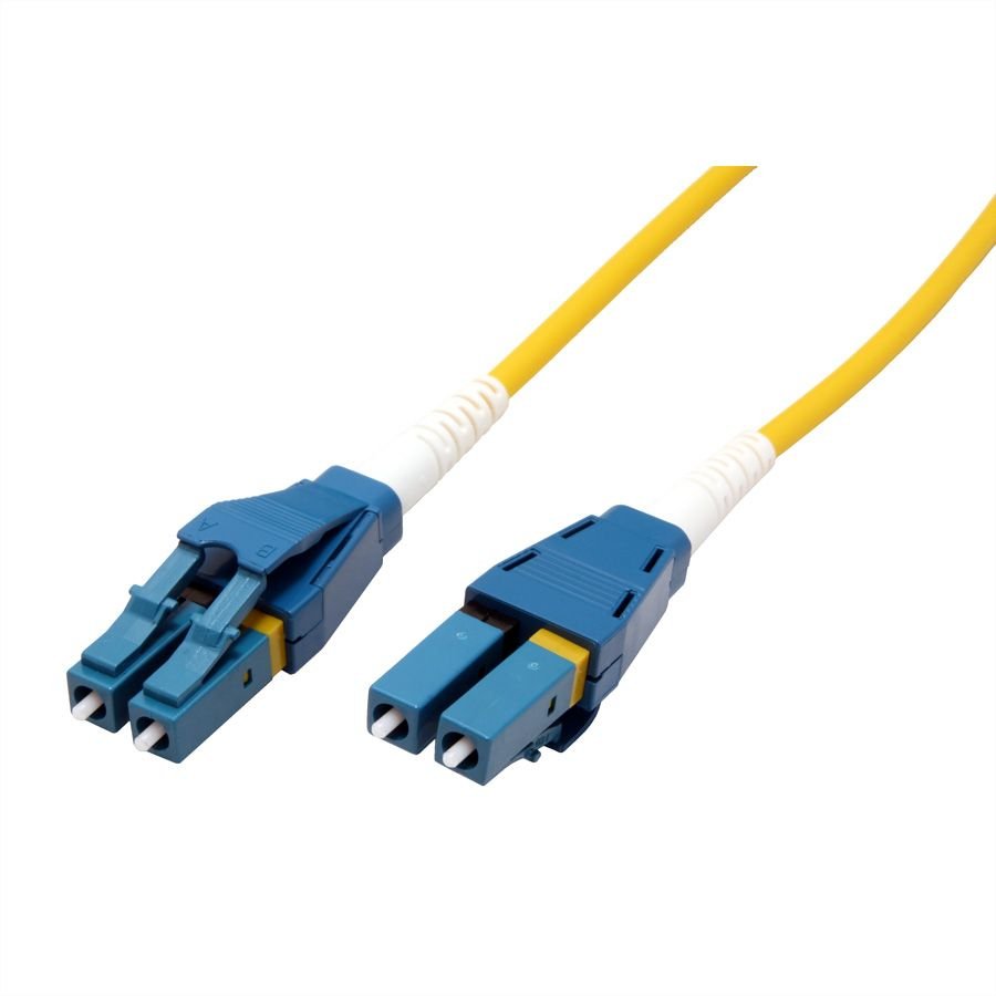 Roline Lwl-Cable Duplex, Single Mode 9 125m Os2, Lc Lc, Gelb, 5 M