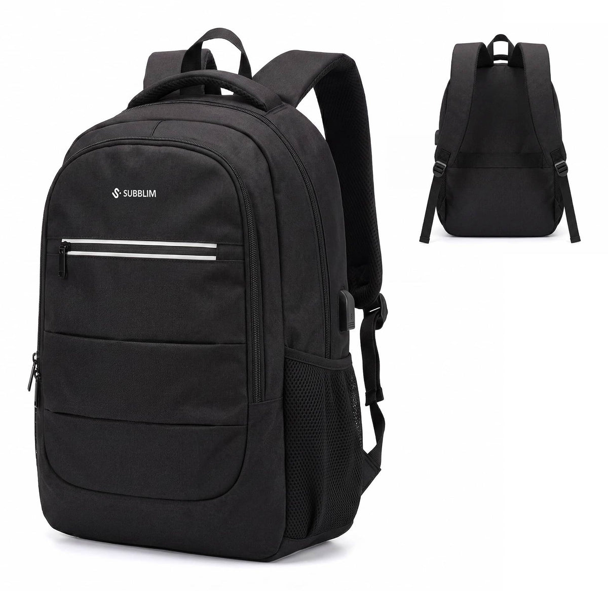 EAN 8436586743871 - SUBBLIM City Plus mochila City backpack Negro Poliéster imagen 1