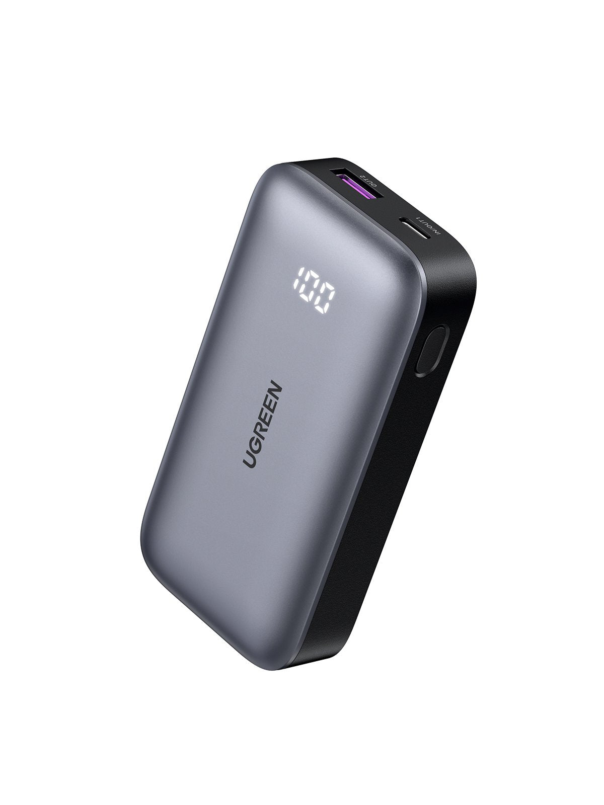 EAN 6941876221851 - Ugreen 10000mAh Mini Powerbank Quick Charging 30W Gris imagen 1