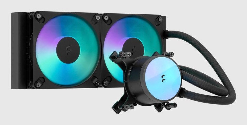 EAN 7340172714651 - Fractal Design Radius 240 RGB Black Procesador Sistema de refrigeración líquida todo en uno 12 cm Negro 1 imagen 1