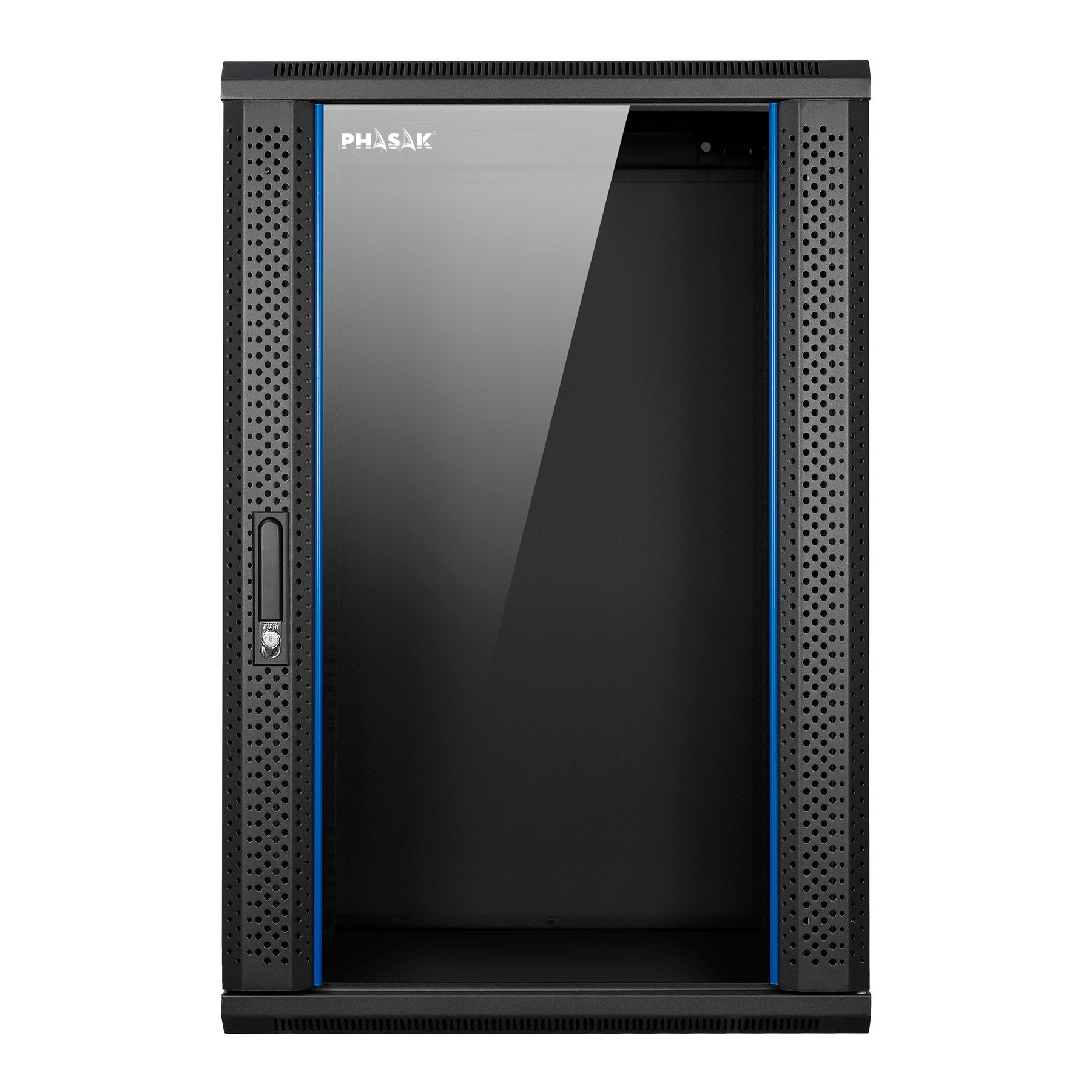 EAN 0745604519755 - Phasak PHO 2220D armario rack 20U Bastidor de pared Negro imagen 1