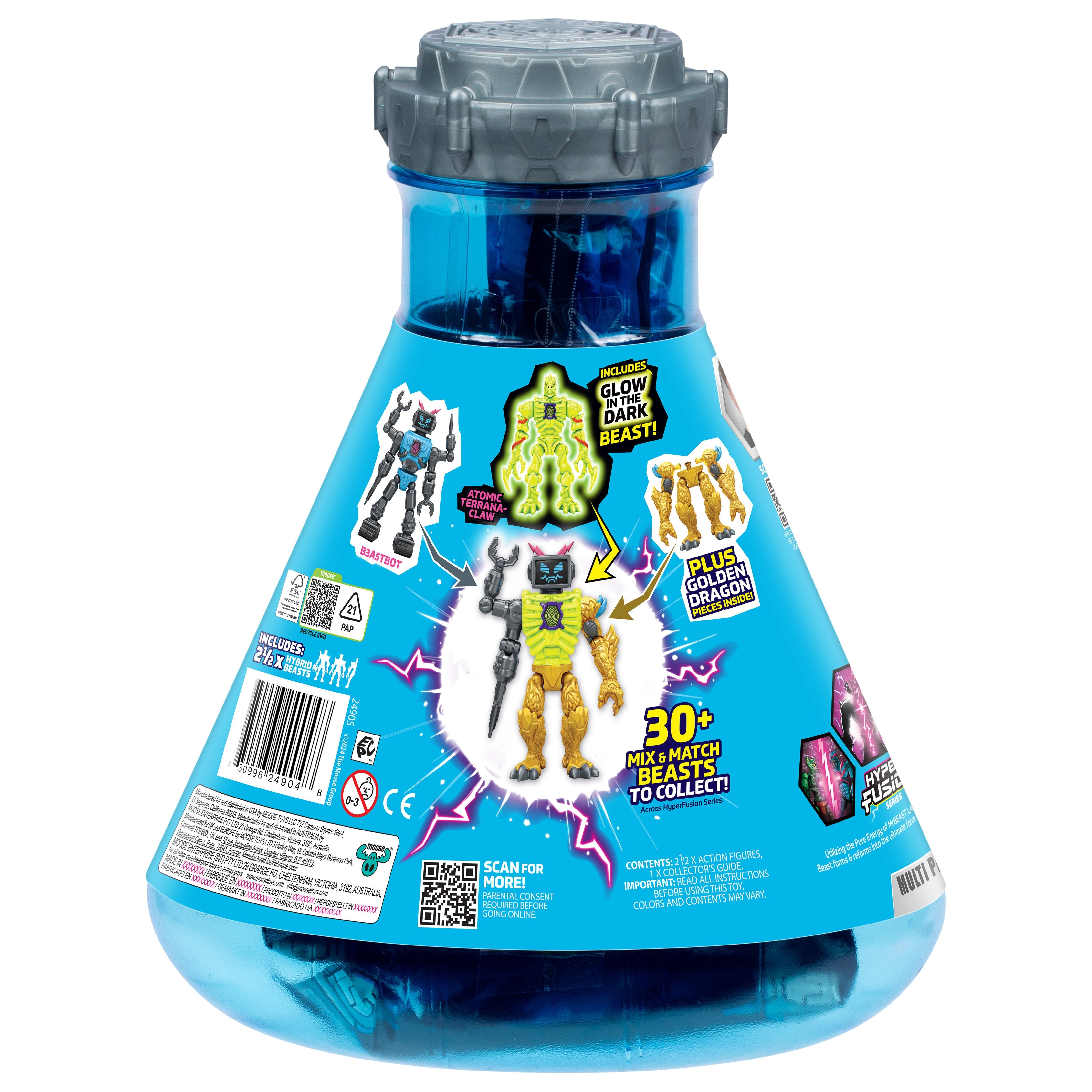 Moose Toys Ltd. Mrbeast Lab Hybrids 2 Pack (Multipack) - Ast 2 (Sortierter Artikel) 24905