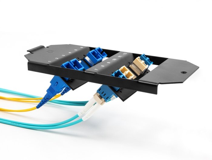 Lwl Halterung Für Bodentank 12 Port Für Sc Simplex Lc Duplex Kupplungen Schwarz