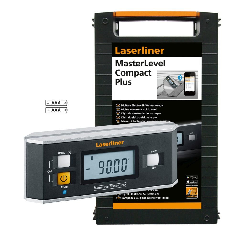 Laserliner Masterlevel Compact Plus 081.265a Digital Wasserwaage Con Magnet 081