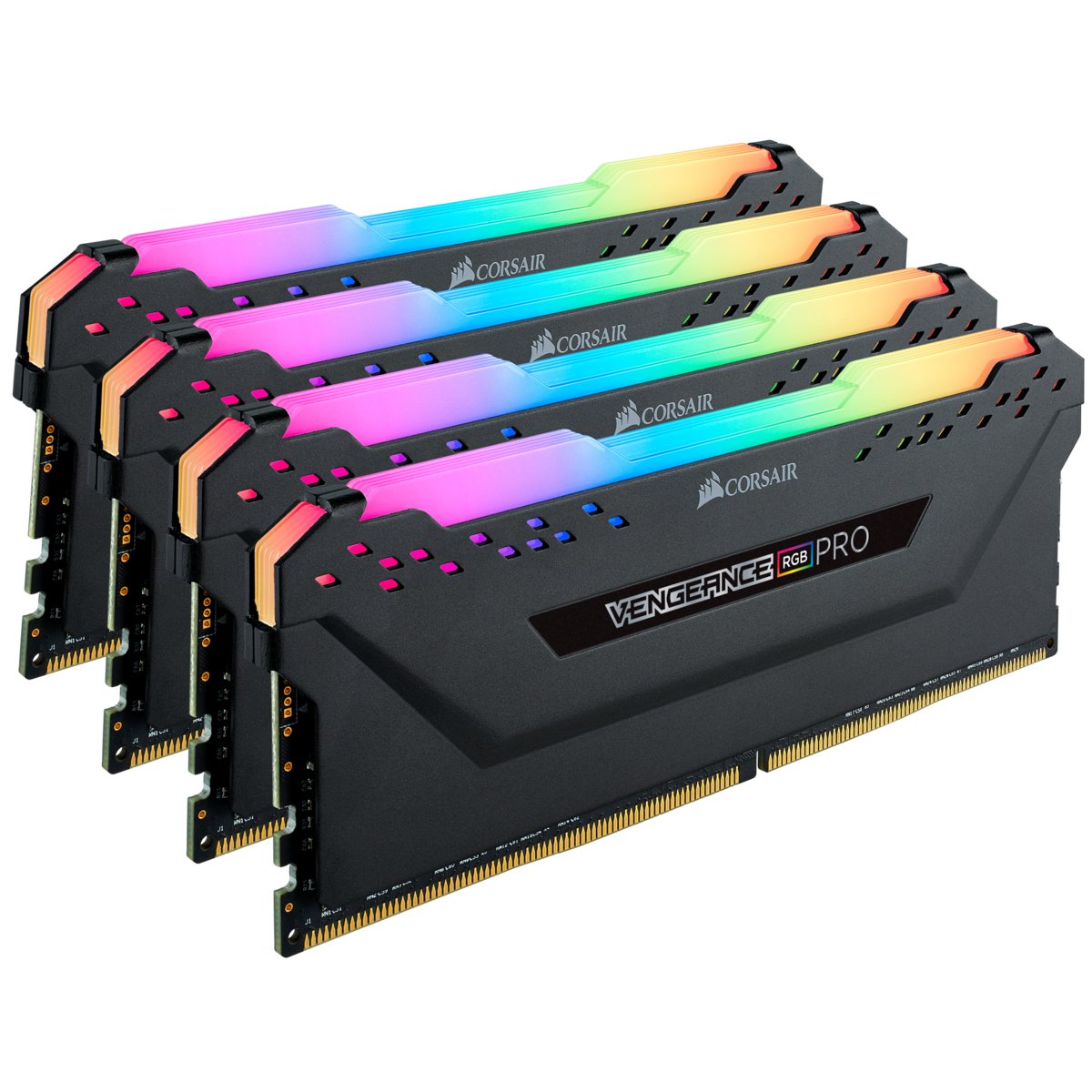 EAN 840006621423 - Corsair Vengeance RGB Pro CMW128GX4M4D3000C16 módulo de memoria 128 GB 4 x 32 GB DDR4 288-pin DIMM imagen 2