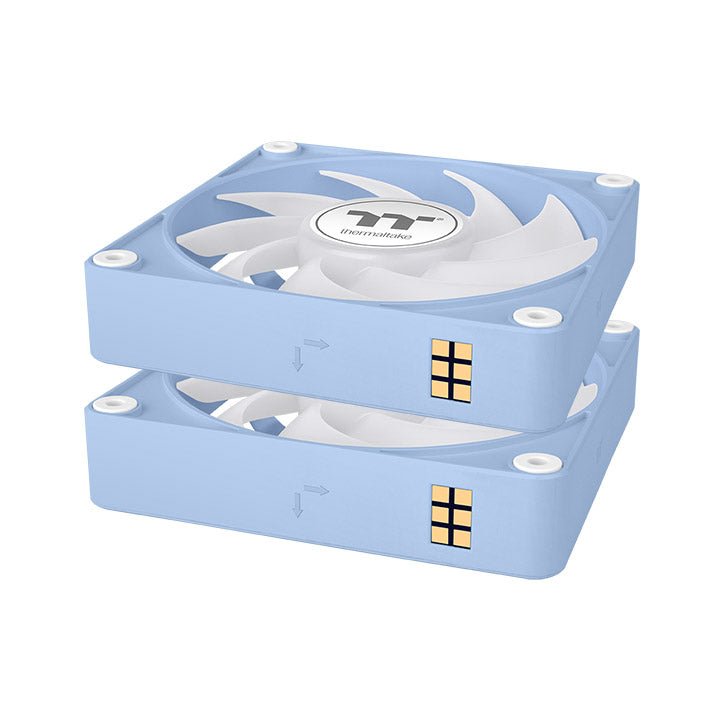 Ventilador Pc Thermaltake Ct140 Ex Argb Sync Cooling Fan Azul Claro, Paquete De 3 Cl-F197-Pl14bu-A