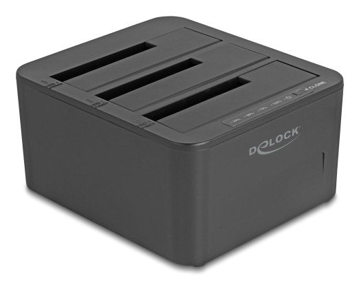 Delock Usb Dockingstation Para 3 X Sata Hdd / Ssd Con 1:2 Klon Funktion