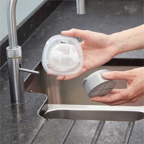 EAN 5035048698112 - Black & Decker NVC220WC-QW aspiradora de mano Cromo, Titanio, Transparente Sin bolsa imagen 11