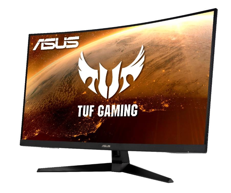 Monitor Asus 31.5 Tuf Gaming Vg328h1b - Led- Gebogen - Full Hd (1080p) - 79.8 Cm (31.4") Der Vg328h1b Widescreen Lcd-Monitor Von Asus Verfügt Über Ein Schärferes, Breiteres Und Helleres Display Als Seine Vorgänger Plus Eine Reihe V