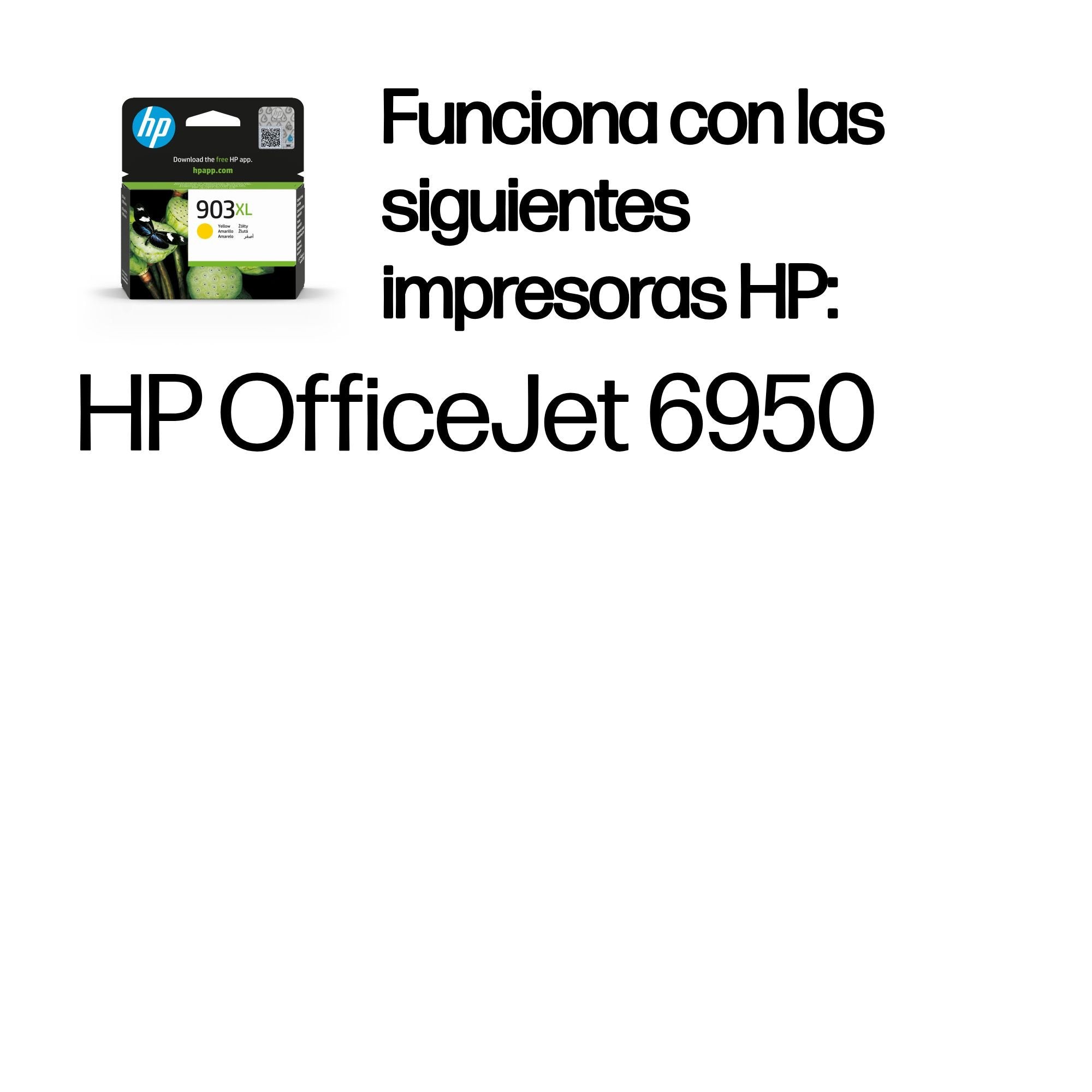EAN 0199764694423 - HP 903XL High Yield Yellow Original Ink Cartridge cartucho de tinta 1 pieza(s) imagen 2
