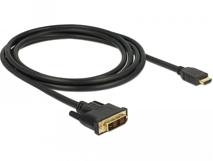 Delock 85584 Cable Hdmi -> Dvi-D 2m Negro