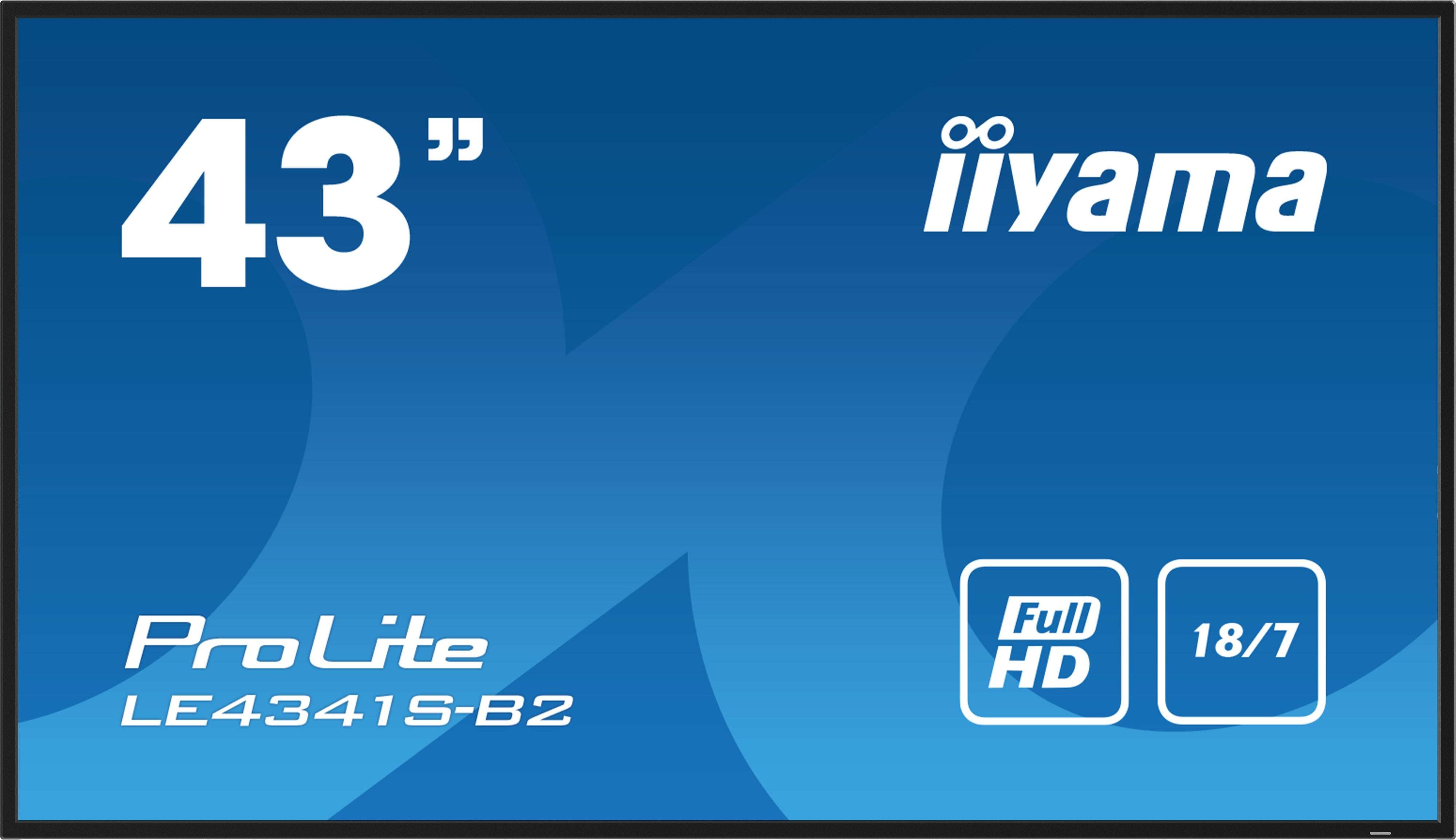 EAN 4948570123513 - iiyama PROLITE LE4341S-B2 Pantalla plana para señalización digital 108 cm (42.5") LCD 350 cd / m² Full HD imagen 2