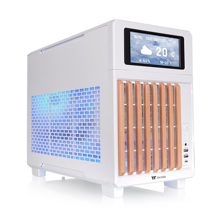 Thermaltake Tr200 Ws (Blanco/Holz) Ca-11l-00s6nn-Ws