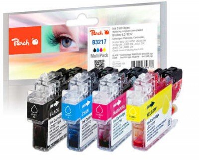 EAN 7640182380373 - Peach PI500-238 cartucho de tinta 4 pieza(s) Negro, Cian, Magenta, Amarillo imagen 1