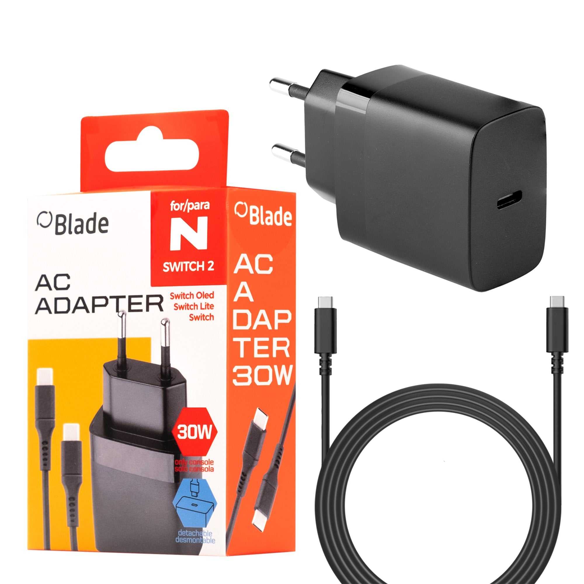 EAN 8436563094712 - Blade Gaming BL1002 cargador de dispositivo móvil Consola de juegos portátil Negro Corriente alterna Inte imagen 5