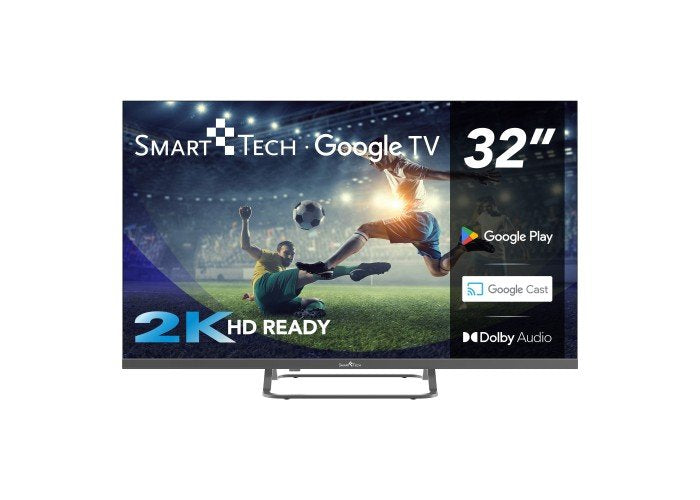 Televisión Led Smart Tech Hd 32 32hg01v Google Tv