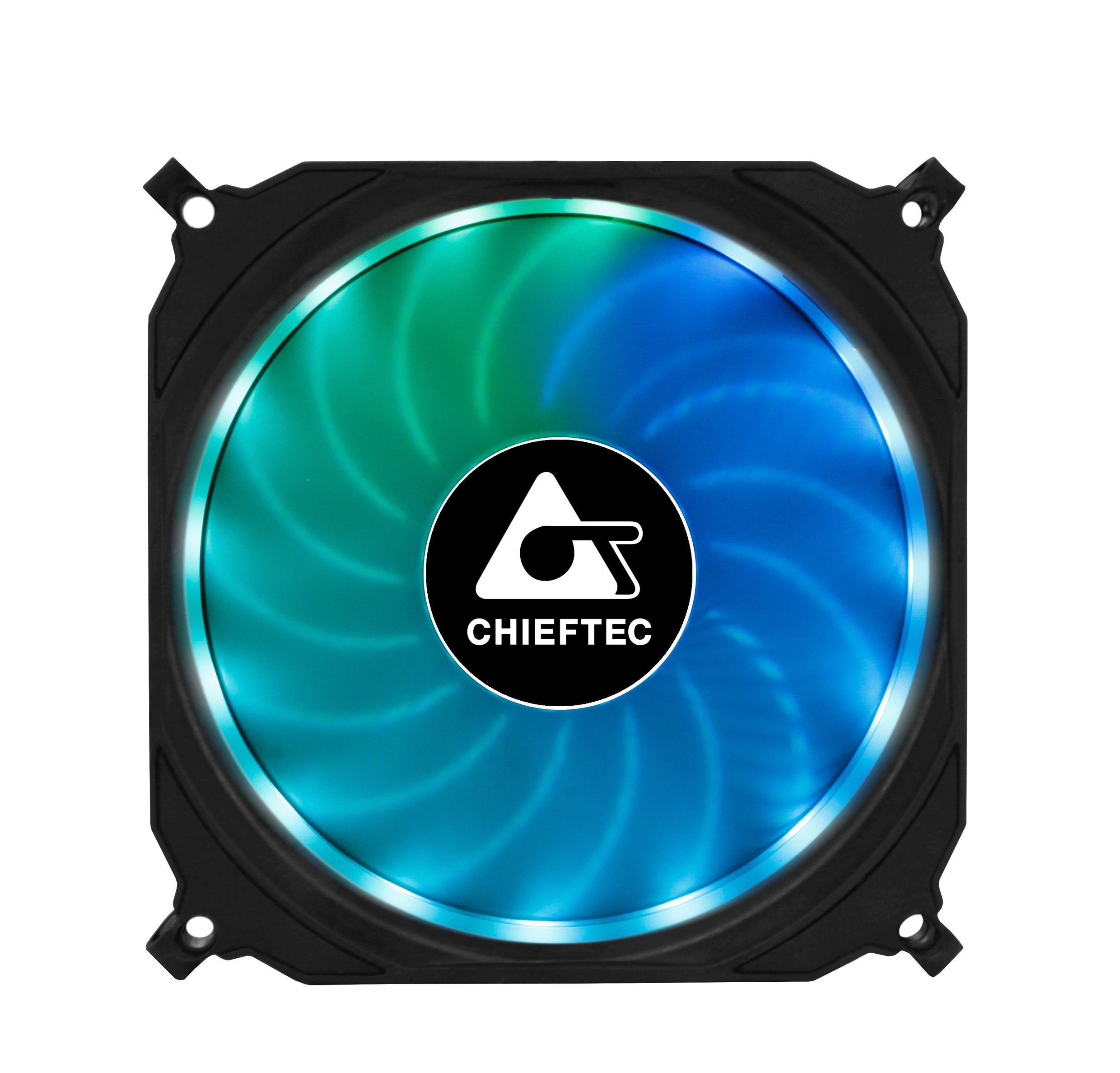 Chieftec Cf-3012-Rgb Ventilador De Pc Carcasa Del Ordenador 12 Cm Negro