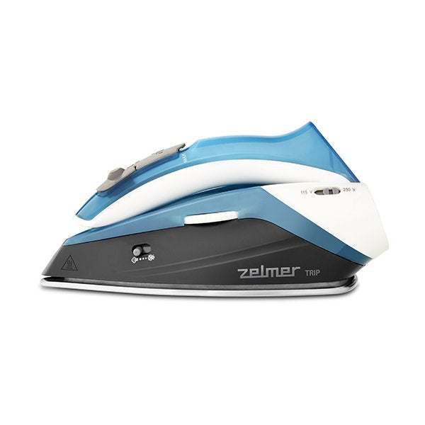 Zelmer Zir0500 Plancha Vapor-Seco Suela De Acero Inoxidable 1100 W Negro, Azul, Blanco