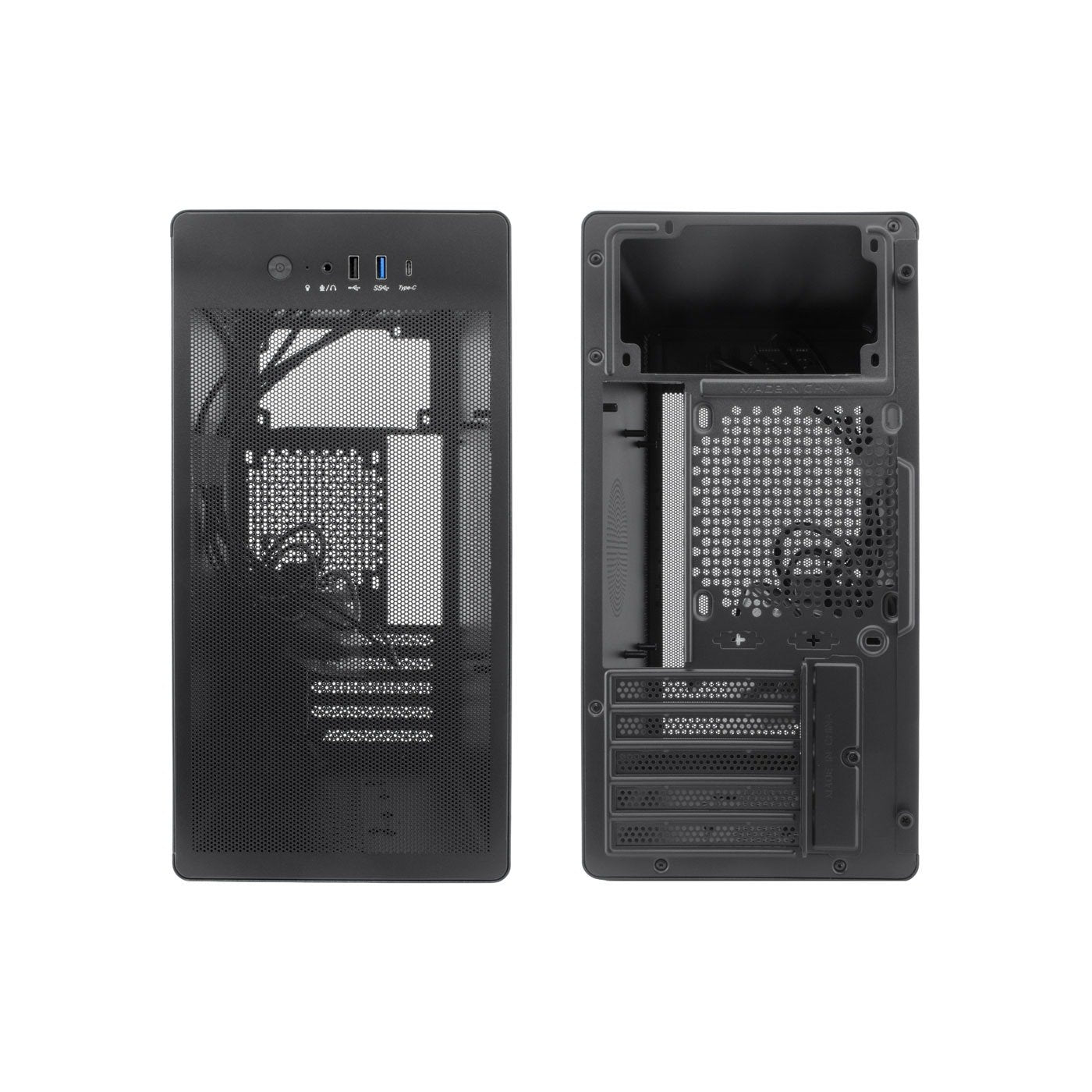 Caja Semitorre Atx M100 Negro Coolbox