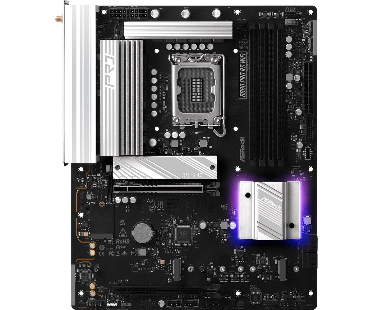 EAN 4711581490239 - Asrock B860 Pro RS WiFi Intel B860 LGA 1851 (Socket V1) ATX imagen 3